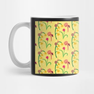 Garden Snail and Ladybug Mug